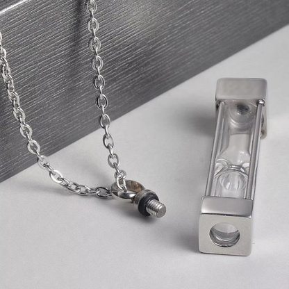 Hourglass Memory Pendant