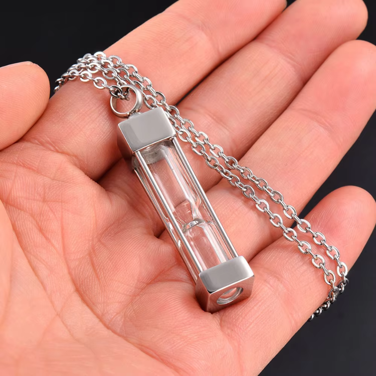 Hourglass Memory Pendant