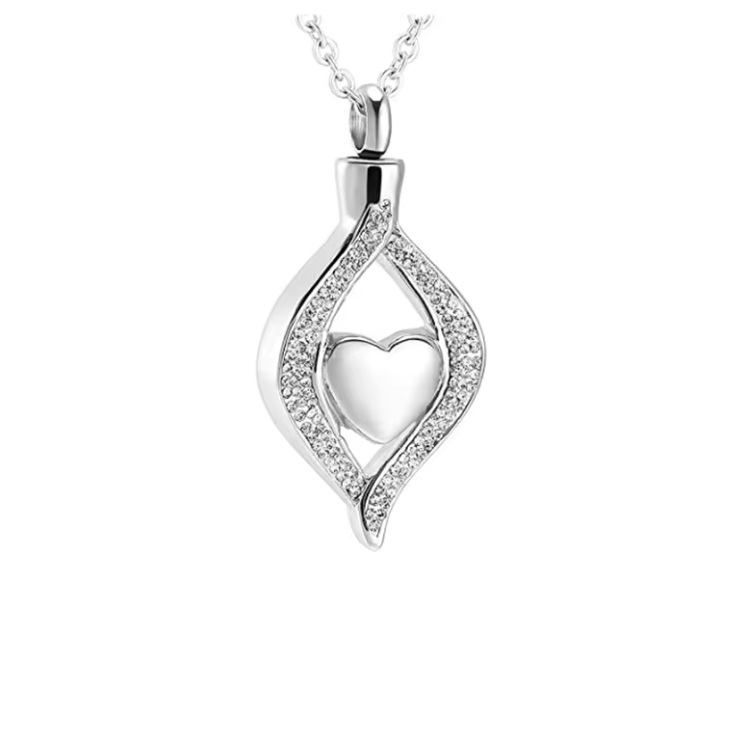 Crystal Heart of Memories Pendant