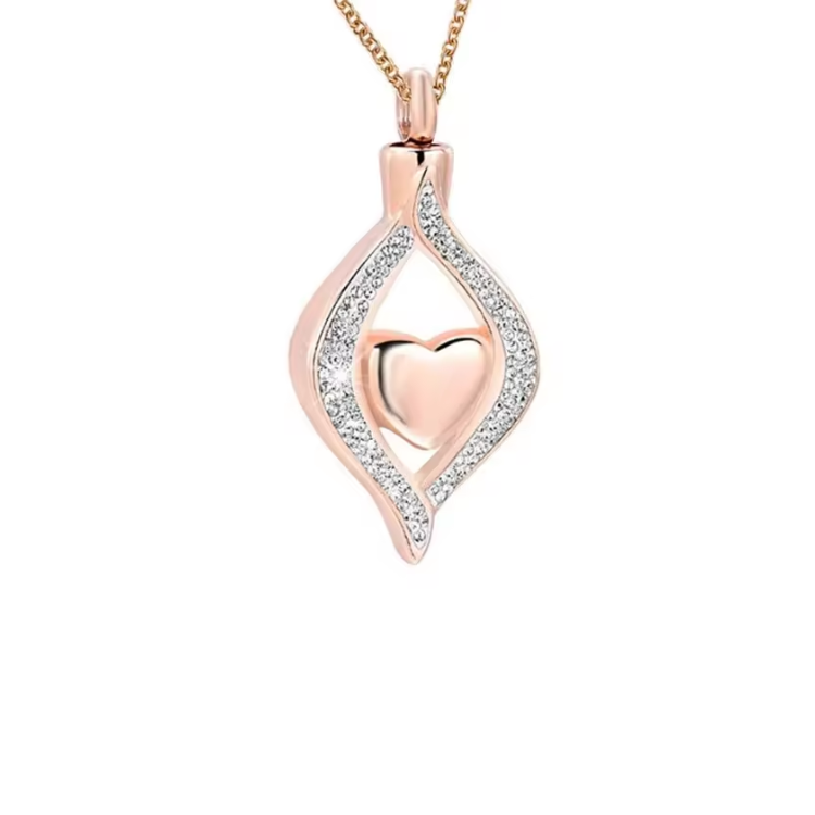 Crystal Heart of Memories Pendant