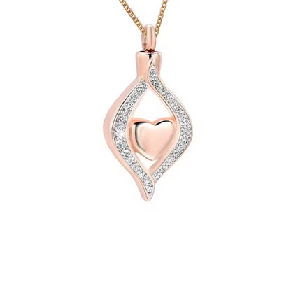 Crystal Heart of Memories Pendant