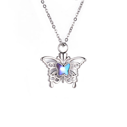 Crystal Butterfly Necklace