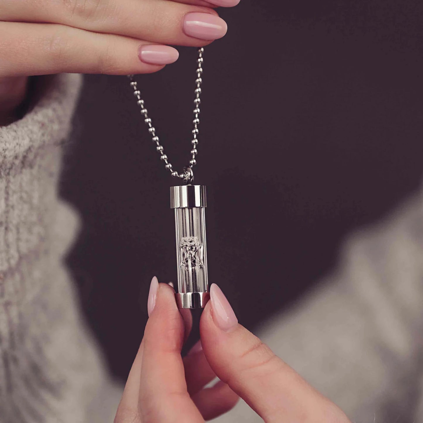 Everlasting Hourglass Necklace