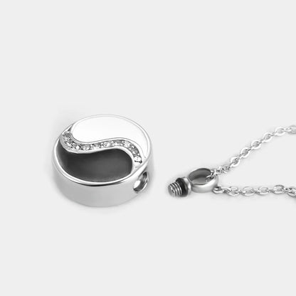 Yin Yang Memory Necklace