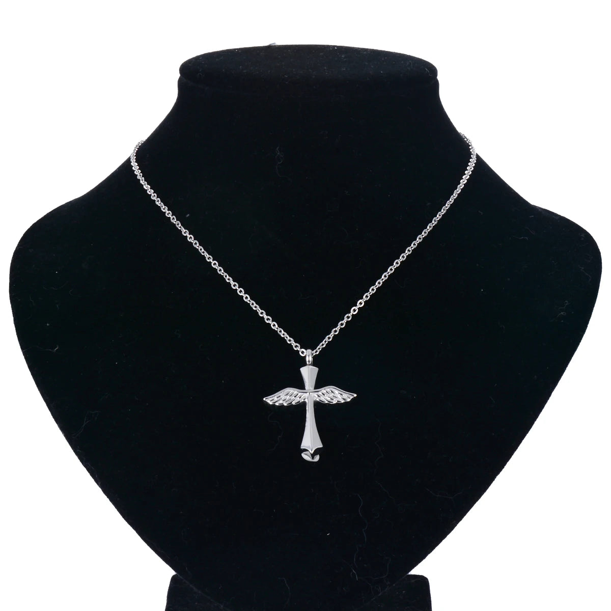 Wings of Love Cross Necklace