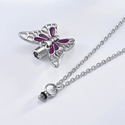 Eternal Butterfly Ash Pendant